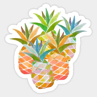 Pineapples Tropical Sticker